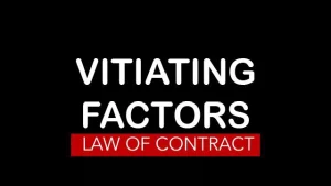 vitiating elements contracts