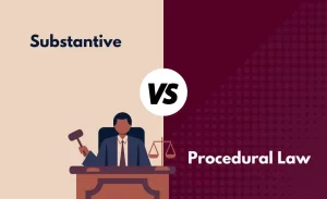 substantive procedural law