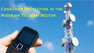 consumer protection Nigerian telecom